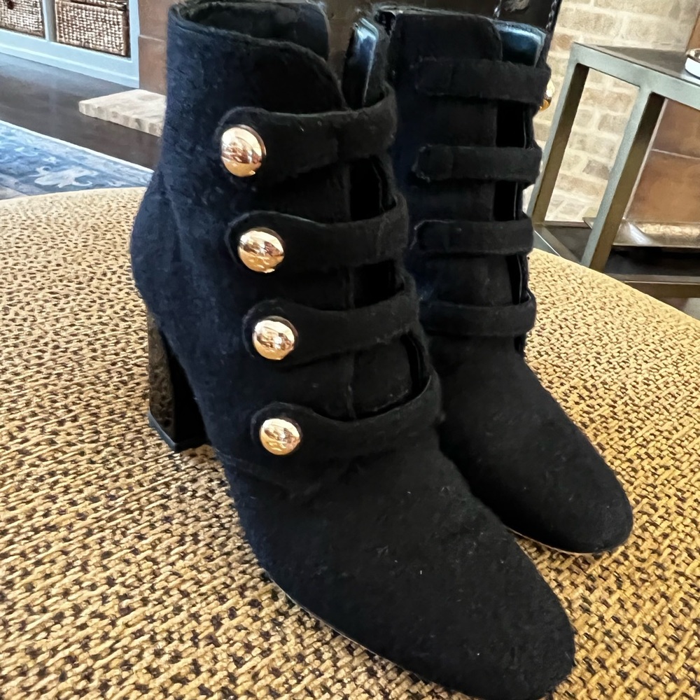 Tory Burch textile bootie